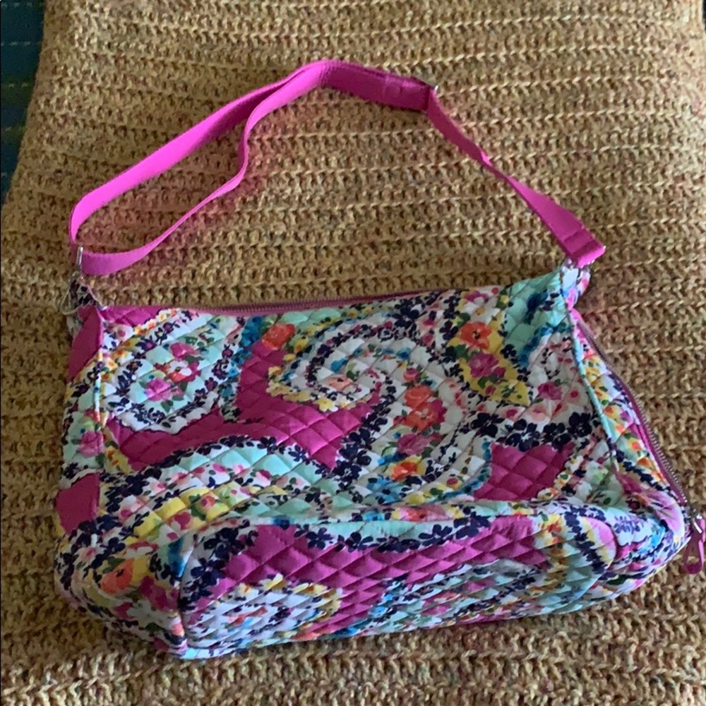 Vera Bradley Carson Hobo Wildflower Paisley